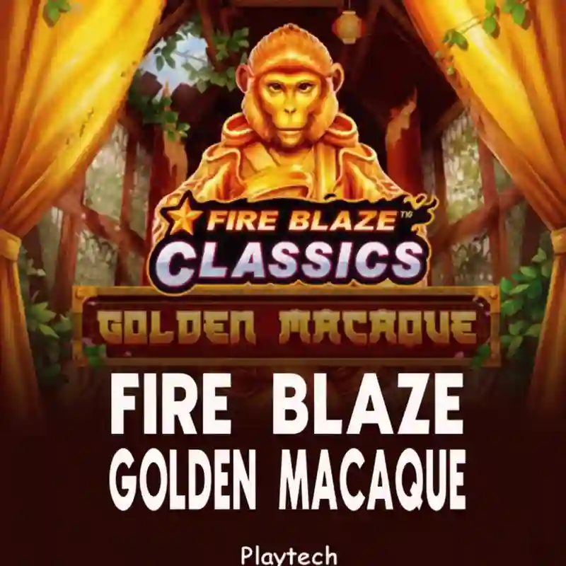 Fire Blaze Golden Macaque